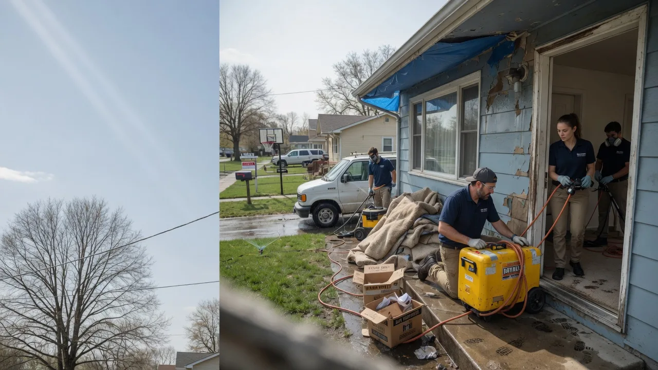 Basement Flood Cleanup in Maynard, MA near me